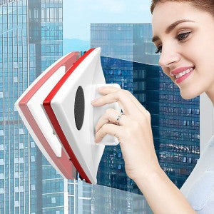 Magnetic Window Cleaner | Triangle Double Sided Magnetic Glass Cleaning Brush(random Color )